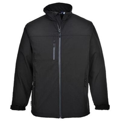 UTK50BKRM Portwest Softshell Jacket (3L) Black Medium NEW