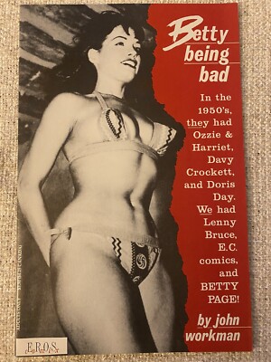 BETTY BEING BAD #1 Photos and Prose by Fantagraphics 1990 VF/NM