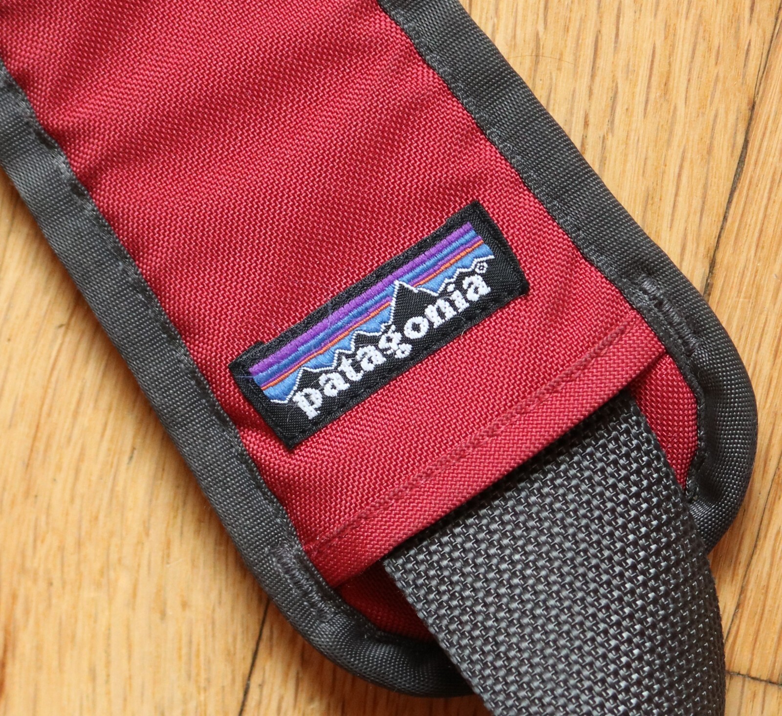 Patagonia Messenger Bag Red Nylon Critical Mass Crossbody Laptop Case