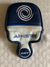ODYSSEY AI-ONE ODY White/Black/Blue Mallet Putter Golf Headcover PT 