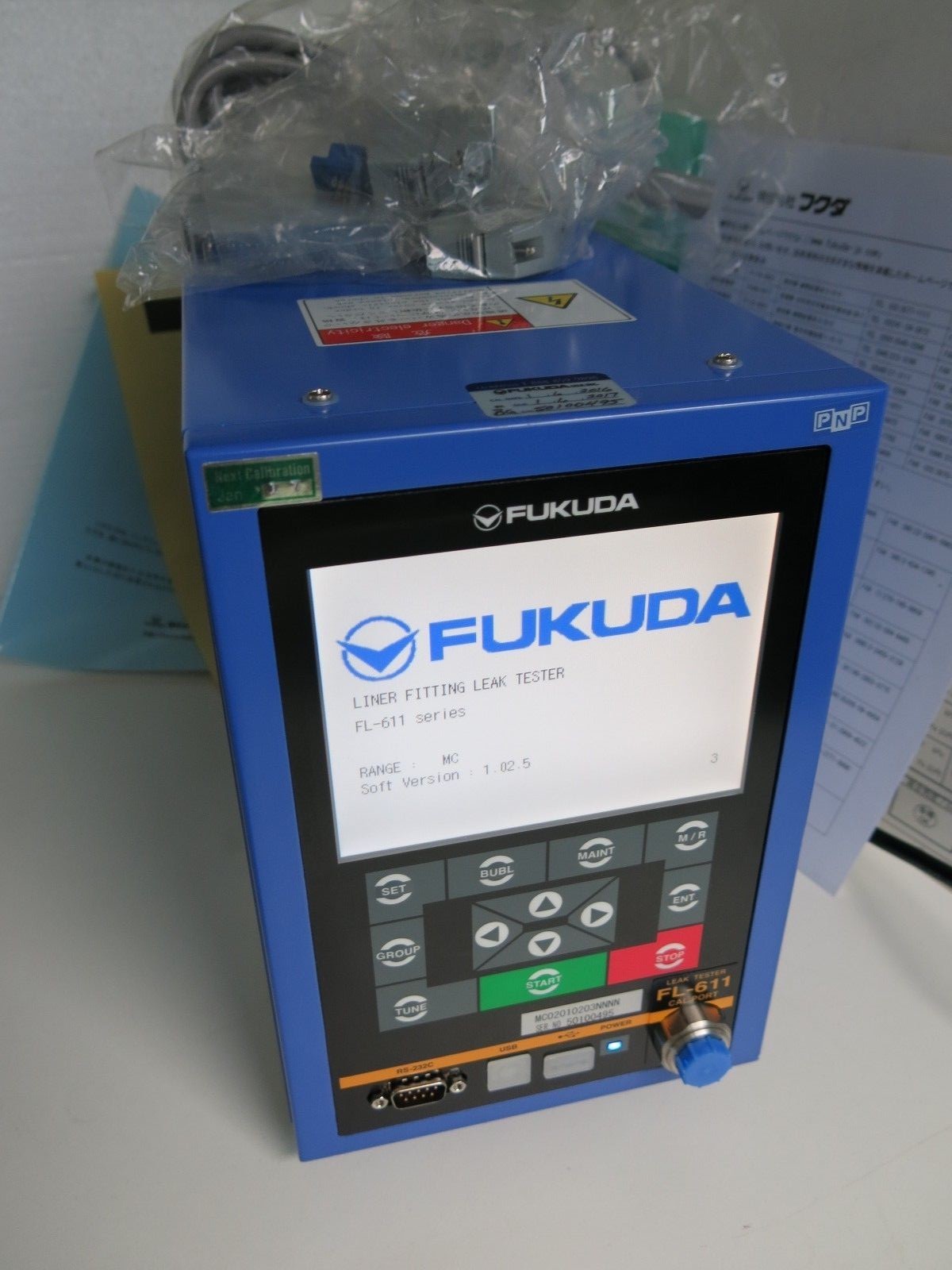 FUKUDA FL611 AIR LEAK TESTER, NEW eBay