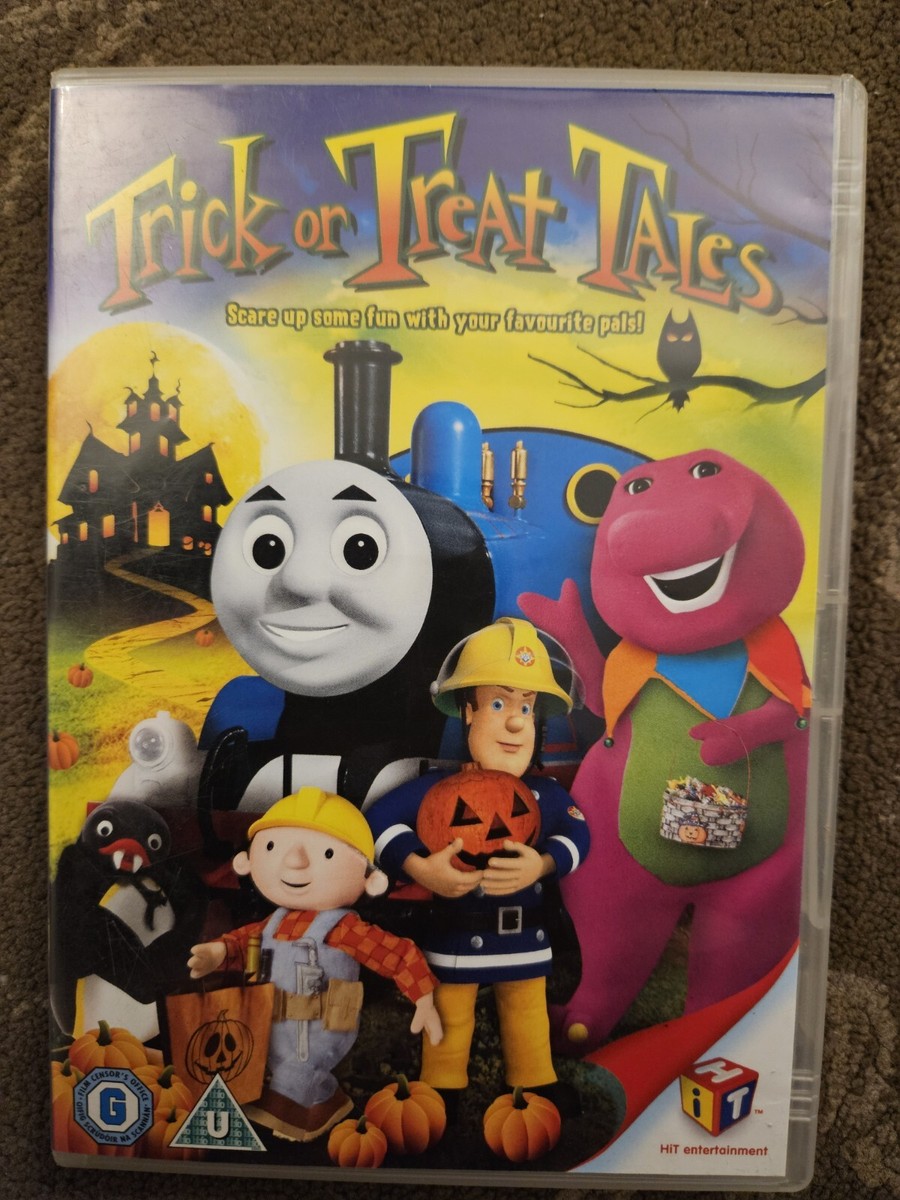 TRICK OR TREAT TALES DVD KIDS THOMAS BOB BARNEY FIREMAN SAM