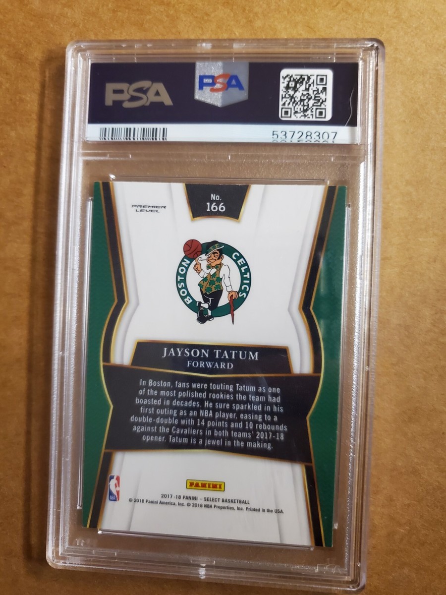 2017 Panini Select Premier Level Jayson Tatum RC PSA 8 | eBay