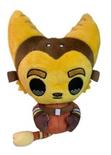 Figura de peluche oficial PlayStation Sony Insomniac Ratchet & Clank con etiquetas (NUEVO)