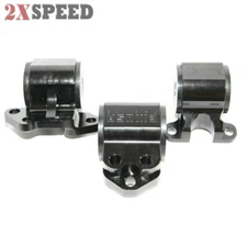 New 3-Bolt 75A Polyurethane Billet Aluminum Engine Mount Kit For 92-95 Honda B/D