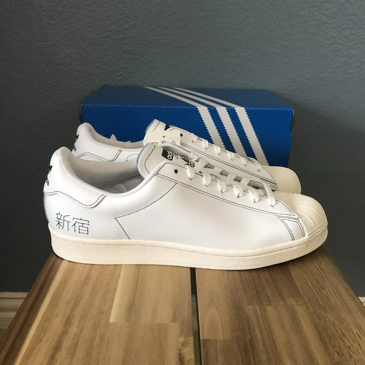 Adidas Superstar Pure Men's Shoes Size 12 Japanese Characters