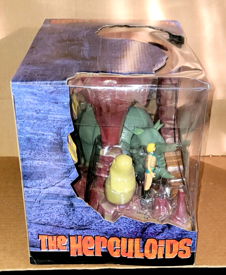 Herculoids Dorno, Gleep & Tundro 6 inch figure Hanna Barbera NEW