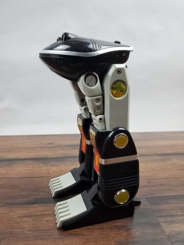 De colección 1995 Mighty Morphin Power Rangers Deluxe Ninja Megazord Black Frog Zord MMPR - Imagen 2 de 8