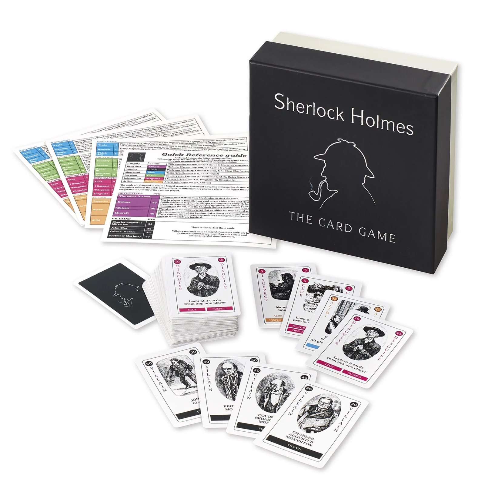 Gibsons Sherlock Holmes The Card Game Family Card Game