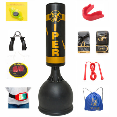 5,5 Fuß freistehende Boxsack Handschuhe Kick Kampfsport MMA Viper