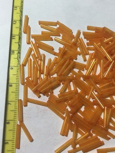 Size 5 Bugle Beads 12mm 35 Grams - Picture 26 of 122