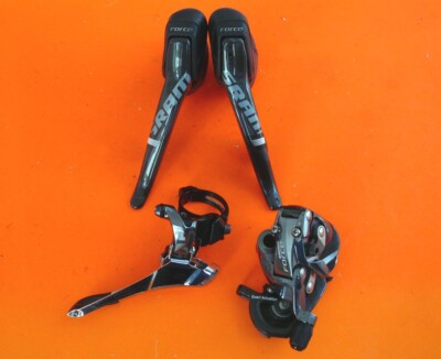 SRAM FORCE 11s Teil-Gruppe HEBEL+SCHALTWERK+UMWERFER derailleur/lever RIM-brake