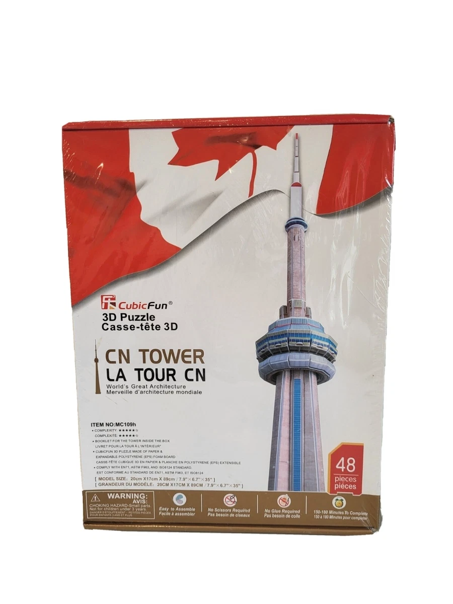 Cn tower sale 3d puzzle