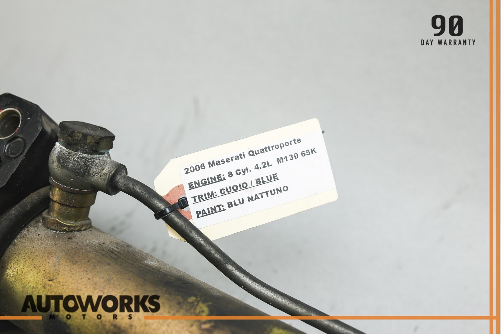 03-13 Maserati Quattroporte M139 Power Steering Gear Rack And Pinion 207389 OEM