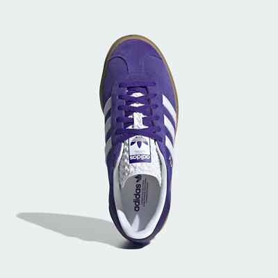 ◆adidas◆ Gazelle Bold Purple White IE0419 Adidas Gazelle Bold Energy Ink Purple Womens Sneakers Shoes