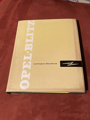 Opel Blitz Lastwagen Handbuch 1960 Mitbewerber Vergleich Borgward Ford Faun