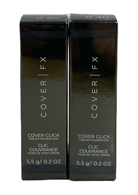 Cover FX Cover Click Cream Foundation (5.5g/0.2oz) You Pick, New