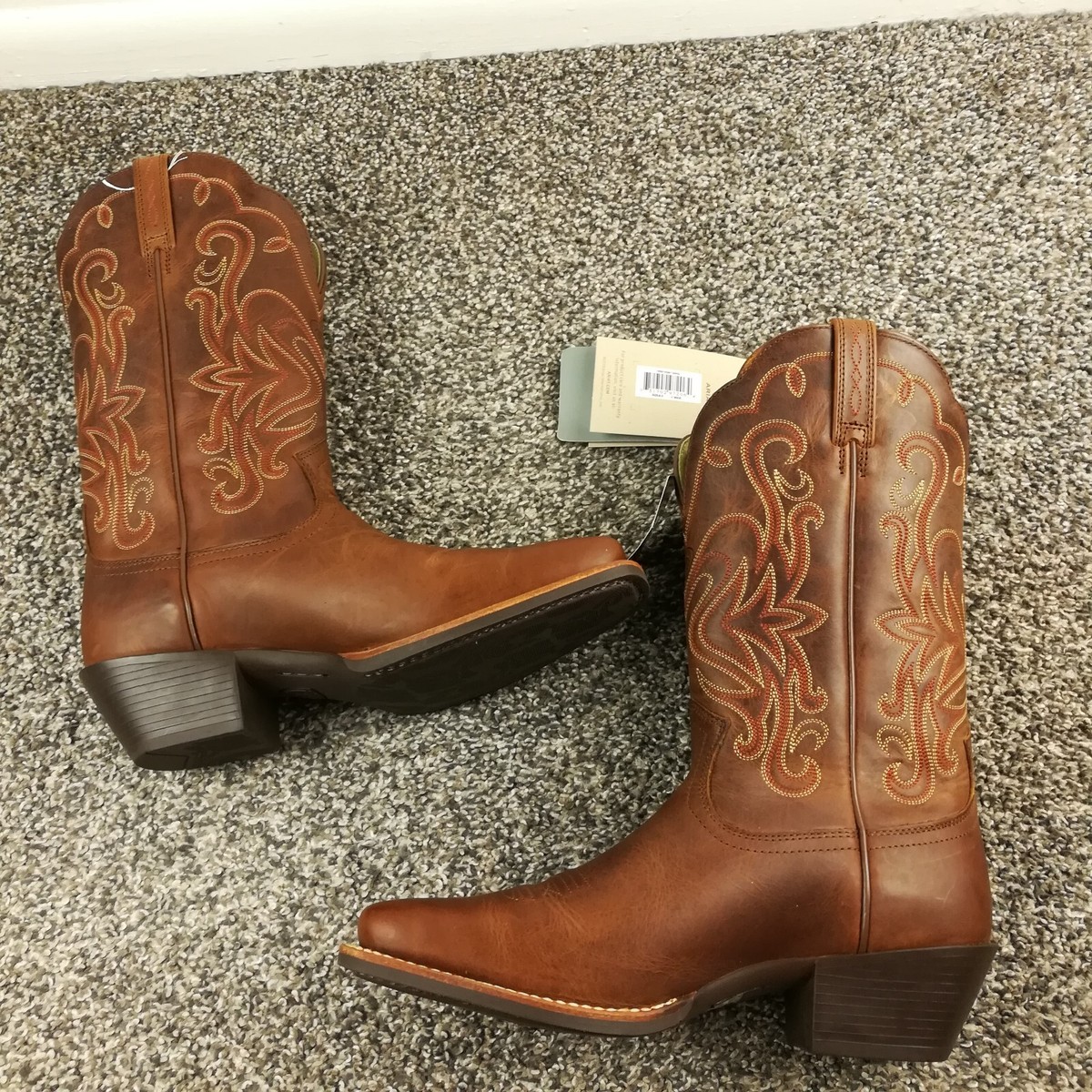 NWT Ariat Boots Womens C Wide Legend Western Cowboy Square Toe