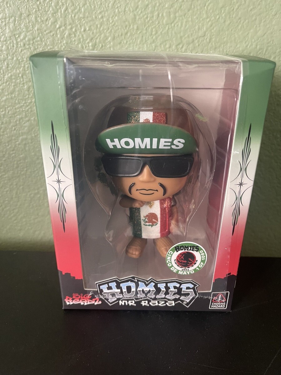 Homies Big Headz Mr Raza Cinco De Mayo Exclusive DGA Homies Big Headz Mr Raza Cinco De Mayo Exclusive DGA