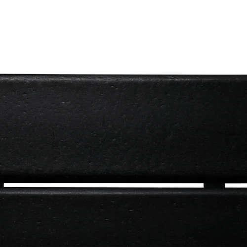 36*36*47cm Single Layer Square HDPE Side Table Black - Picture 8 of 23