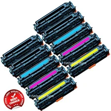 10PK Compatible CC530A 531A CC533A toner Set For HP 304a Laserjet CP2025 CM2320