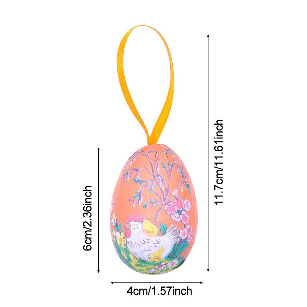 Supplies Home Decor Kids Gifts Hand Painted Easter Eggs Hanging