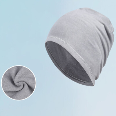 Fleece Ski Work Beanie Hats Winter Soft Warm Sports Riding Skull