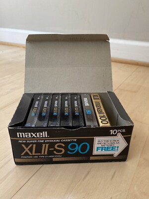 K7 MAXELL XLII-S 60 NEUVE ET EMBALLÉE VINTAGE | Kaufen auf Ricardo