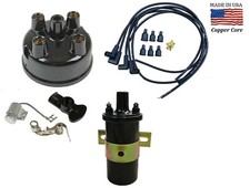 12 Volt Coil Ignition Tune Up Kit For Case Tractor W Autolite Prestolite