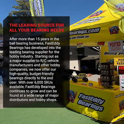 FastEddy Ceramic Bearing Kit For Arrma Felony 6S BLX | Full Replacement Set