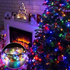 20/50/100 Xmas LED String Fairy Lights Copper Wire Battery Powered Wedding Party