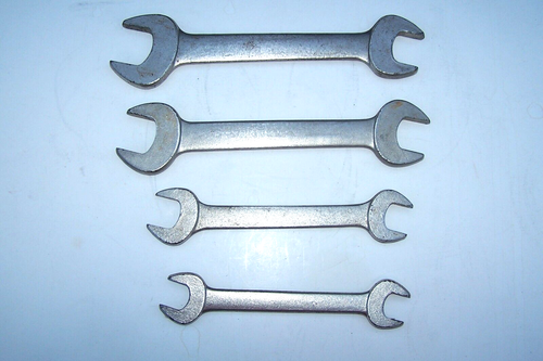 PORSCHE 356 C DROP FORGED STEEL GERMANY OPEN END WRENCH 27x32,25x28,20x22,19x18 - Bild 4 von 7