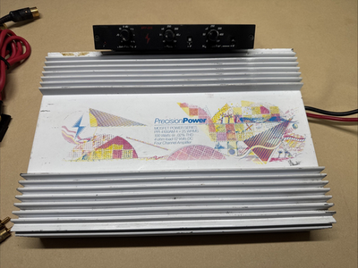 #ad Vintage PPI Precision Power 4100AM Stereo Amplifier 4 Ch Old School $399.99