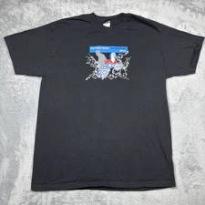 Software House C-Cure 9000 Shirt Mens Large Black Tour 2007 Graphic Hanes Tee