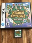 Animal Crossing: Wild World (Nintendo DS, 2005) Complete In Box CIB W/ Inserts