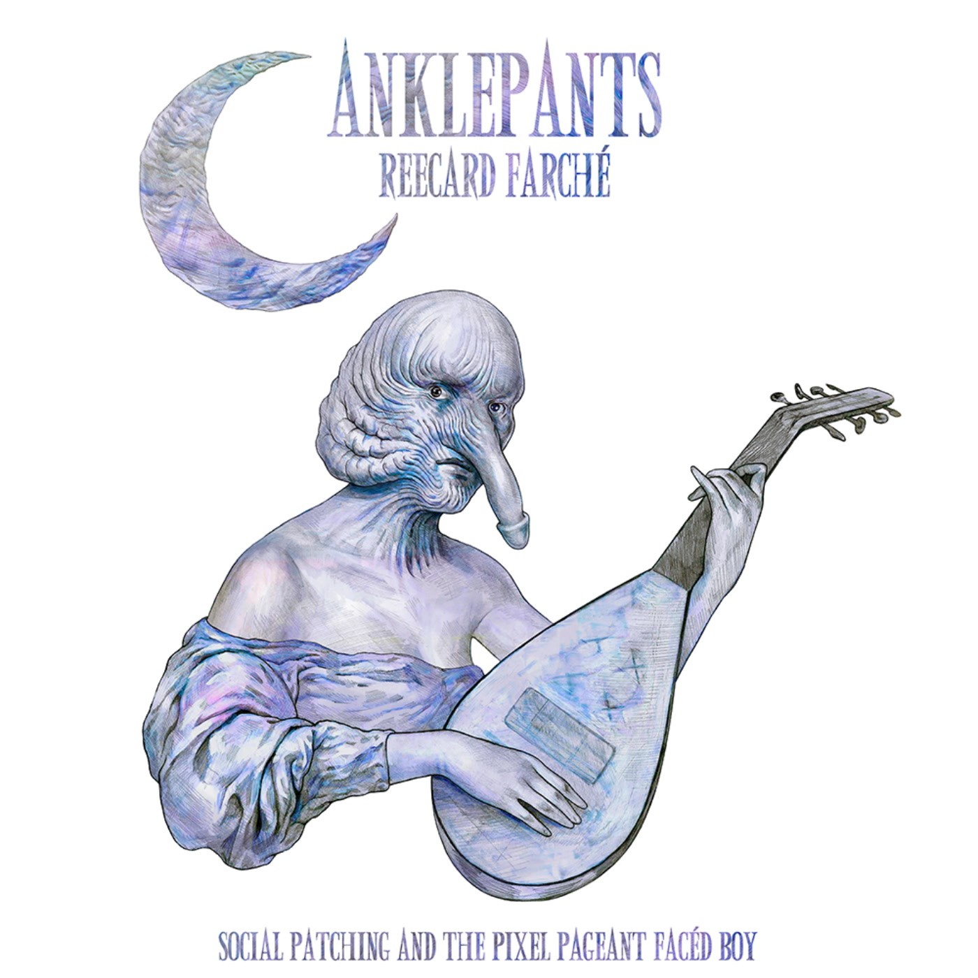 Anklepants Social-Patching-And the Pixel Pageant Faced Boy LP Vinyl LOVLP01 NEW