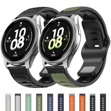 Universal 20mm / 22mm Band Silicone Sports Strap Replacement Wrist Band Bracelet