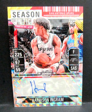 Harrison Ingram RC 2024-25 Contenders Optic Gold/Red Prizm Season Ticket Auto!