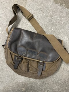 BARBOUR Tarras Hunting Bag Schultertasche Braun Vintage