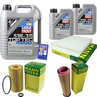 Inspektionskit Filter Liqui Moly ÖL 7L 5W-30 FüR Mercedes-Benz E-Klasse W211