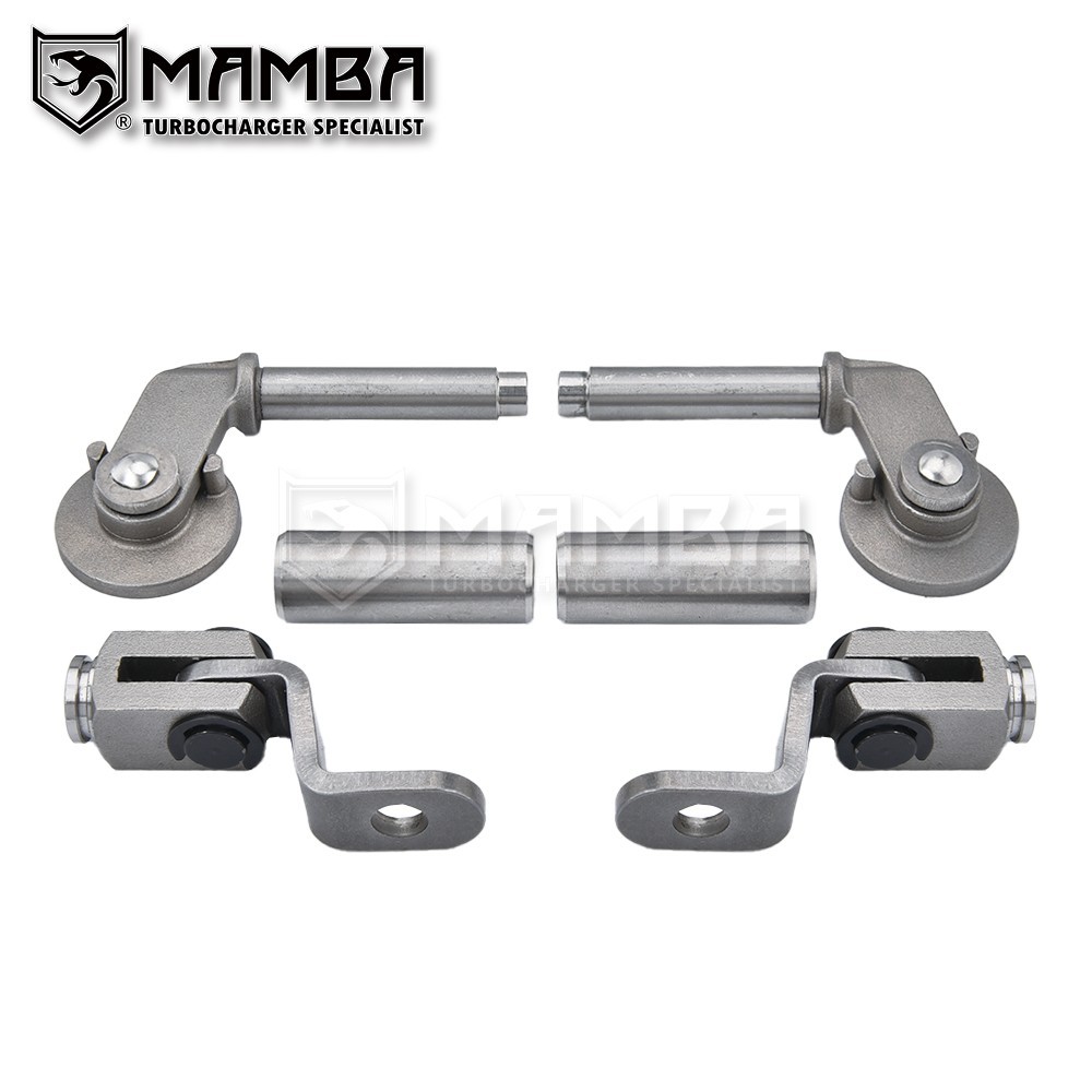 Pair Turbo Wastegate Rattle Flapper For 17~ AMG M276 C43 E43 IHI