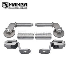 Pair Turbo Wastegate Rattle Flapper For 17 Amg M276 C43 E43 Ihi Rhf4 Al0075