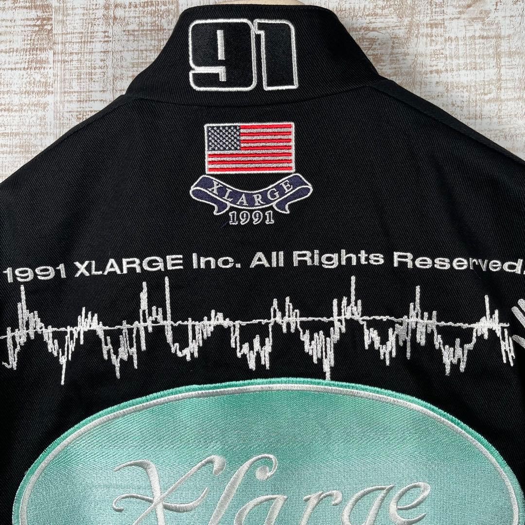 X patchwork stadium jacket - image 14