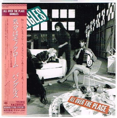 Bangles ''All Over The Place'' Japan LTD Mini-LP CD Paper Sleeve w/OBI
