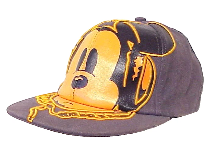 AURICULARES MICKEY MOUSE DJ HIPSTER NARANJA LOGO DISNEY PARKS GORRA DE BÉISBOL SOMBRERO Foto 3 de 4