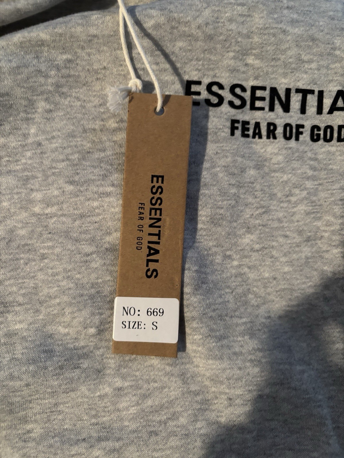 Essentials Fear of God Hoodie S22 Dark Oatmeal smal:l New thumbnail 5