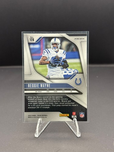 2024 Panini Prizm - Reggie Wayne #128 Silver Prizm - Picture 2 of 2
