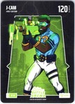 2026 Bo Jackson Battle Arena J-Cam Junior Caminero Glow Battlefoil #BF-89