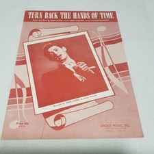 Turn Back the Hands of Time by Jimmy Eaton, Larry Wagner, and Con Hammond 1951