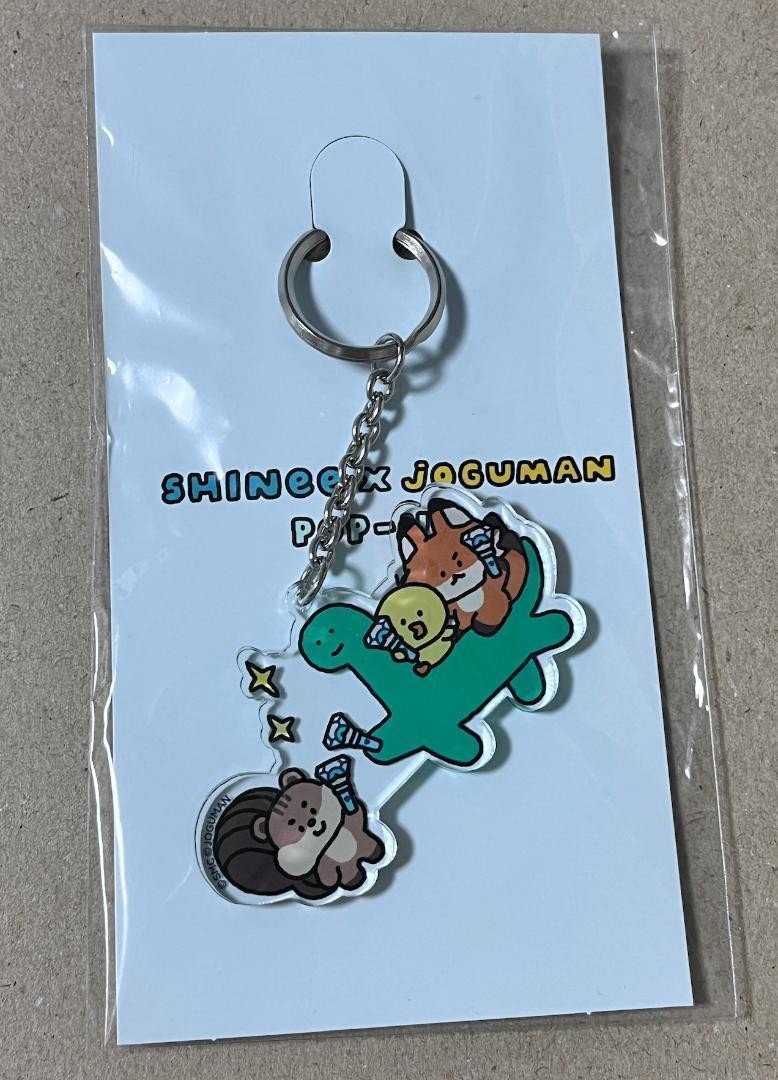 SHINee JOGUMAN Llavero Acrílico Transparente Pop-Up K-Pop Idol Llavero De Japón